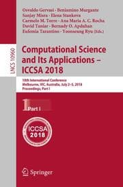 Cover von Computational Science and Its Applications - ICCSA 2018