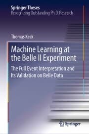 Cover von Machine Learning at the Belle II Experiment