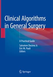Cover von Clinical Algorithms in General Surgery