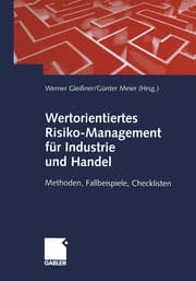 Cover von Wertorientiertes Risiko-Management für Industrie und Handel