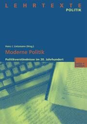Cover von Moderne Politik