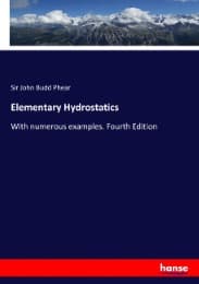 Cover von Elementary Hydrostatics