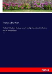 Cover von The life of Richard lord Westbury, formerly lord high chancellor, with selections from his correspondence