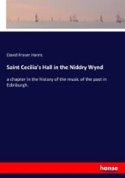 Cover von Saint Cecilia's Hall in the Niddry Wynd