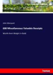 Cover von 600 Miscellaneous Valuable Receipts