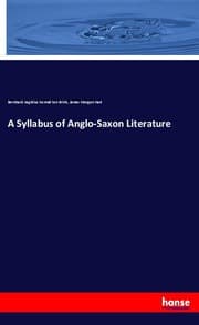 Cover von A Syllabus of Anglo-Saxon Literature