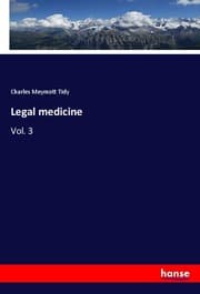Cover von Legal medicine