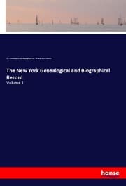 Cover von The New York Genealogical and Biographical Record