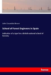 Cover von School of Forest Engineers in Spain