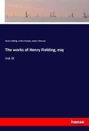 Cover von The works of Henry Fielding, esq