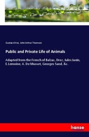 Cover von Public and Private Life of Animals