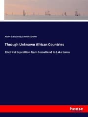 Cover von Through Unknown African Countries