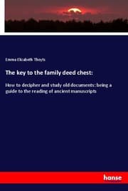 Cover von The key to the family deed chest: