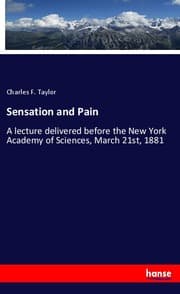Cover von Sensation and Pain