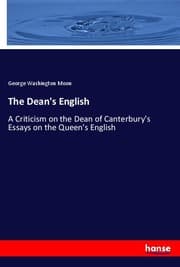 Cover von The Dean's English