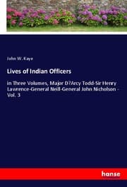 Cover von Lives of Indian Officers
