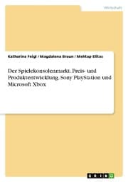 Cover von Der Spielekonsolenmarkt. Preis- und Produktentwicklung. Sony PlayStation und Microsoft Xbox