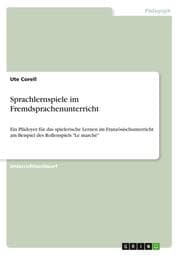 Cover von Sprachlernspiele im Fremdsprachenunterricht