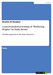 Cover von A psychoanalytical reading of 'Wuthering Heights' by Emily Brontë