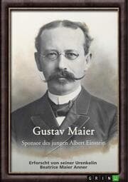 Cover von Gustav Maier. Sponsor des jungen Albert Einstein