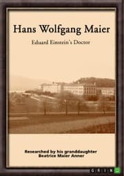 Cover von Hans Wolfgang Maier. Eduard Einstein's Doctor