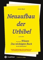 Cover von 2. Auflage 1. Band von Neuaufbau der Urbibel