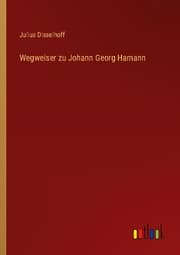Cover von Wegweiser zu Johann Georg Hamann