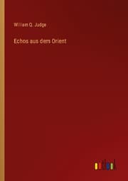 Cover von Echos aus dem Orient