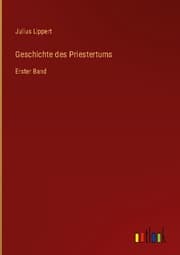 Cover von Geschichte des Priestertums