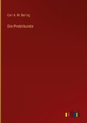 Cover von Die Probirkunde