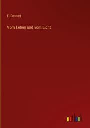 Cover von Vom Leben und vom Licht