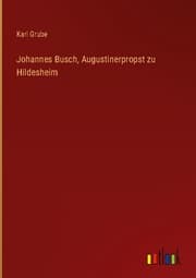 Cover von Johannes Busch, Augustinerpropst zu Hildesheim