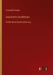 Cover von Geschichte von Böhmen