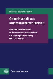 Cover von Gemeinschaft aus kommunikativer Freiheit