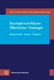 Cover von Konzepte und Räume Öffentlicher Theologie