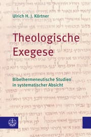 Cover von Theologische Exegese
