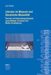 Cover von Literatur im Museum und literarische Musealität