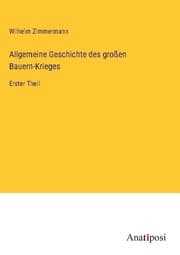 Cover von Allgemeine Geschichte des großen Bauern-Krieges