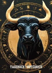 Cover von Tagebuch / Notizbuch Sternzeichen Stier