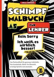 Cover von Schimpfmalbuch für Lehrer