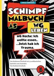 Cover von Schimpfmalbuch WG Leben