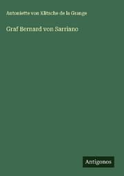 Cover von Graf Bernard von Sarriano