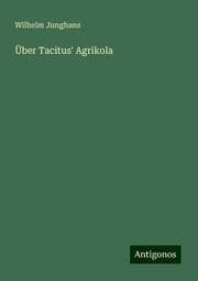 Cover von Über Tacitus' Agrikola