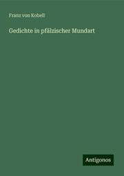 Cover von Gedichte in pfälzischer Mundart
