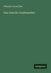Cover von Eine Gabe für Confirmanden