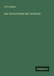 Cover von Zur Photochemie der Netzhaut