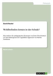 Cover von Wohlbefinden lernen in der Schule?