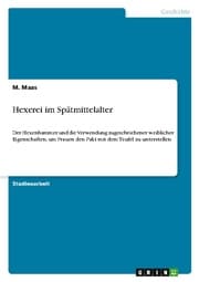 Cover von Hexerei im Spätmittelalter