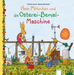 Cover von Hase Möhrchen und die Osterei-Bemal-Maschine