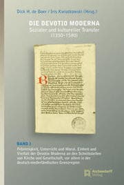 Cover von Die Devotio Moderna I